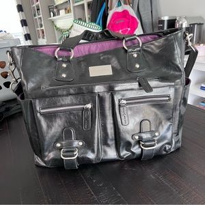 Kelly Moore Libby Bag (original) - Black Leather